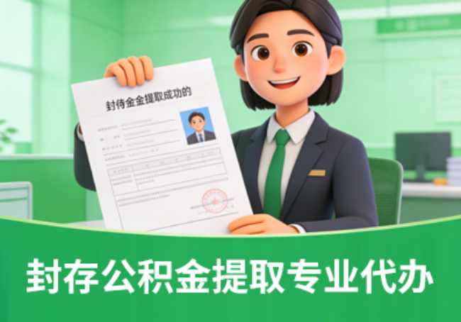 淄博封存公积金代办提取